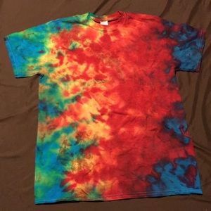 Women’s hand tye dyed tee sz medium